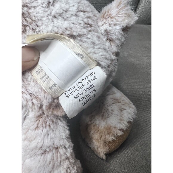 First Impressions Reindeer Deer Plush 12 Inch Brown Macys Stuffed Animal Toy - Picture 9 of 10